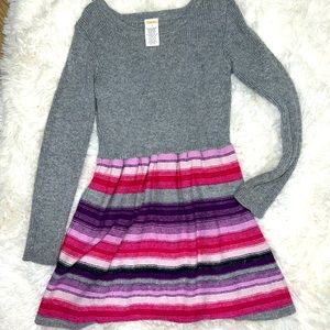 GIRLS SWEATER DRESS, size 7, only wore once, Smoked Free Home 🚭💕⬜️😍👧💞